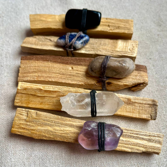 Palo Santo Crystal Bundle