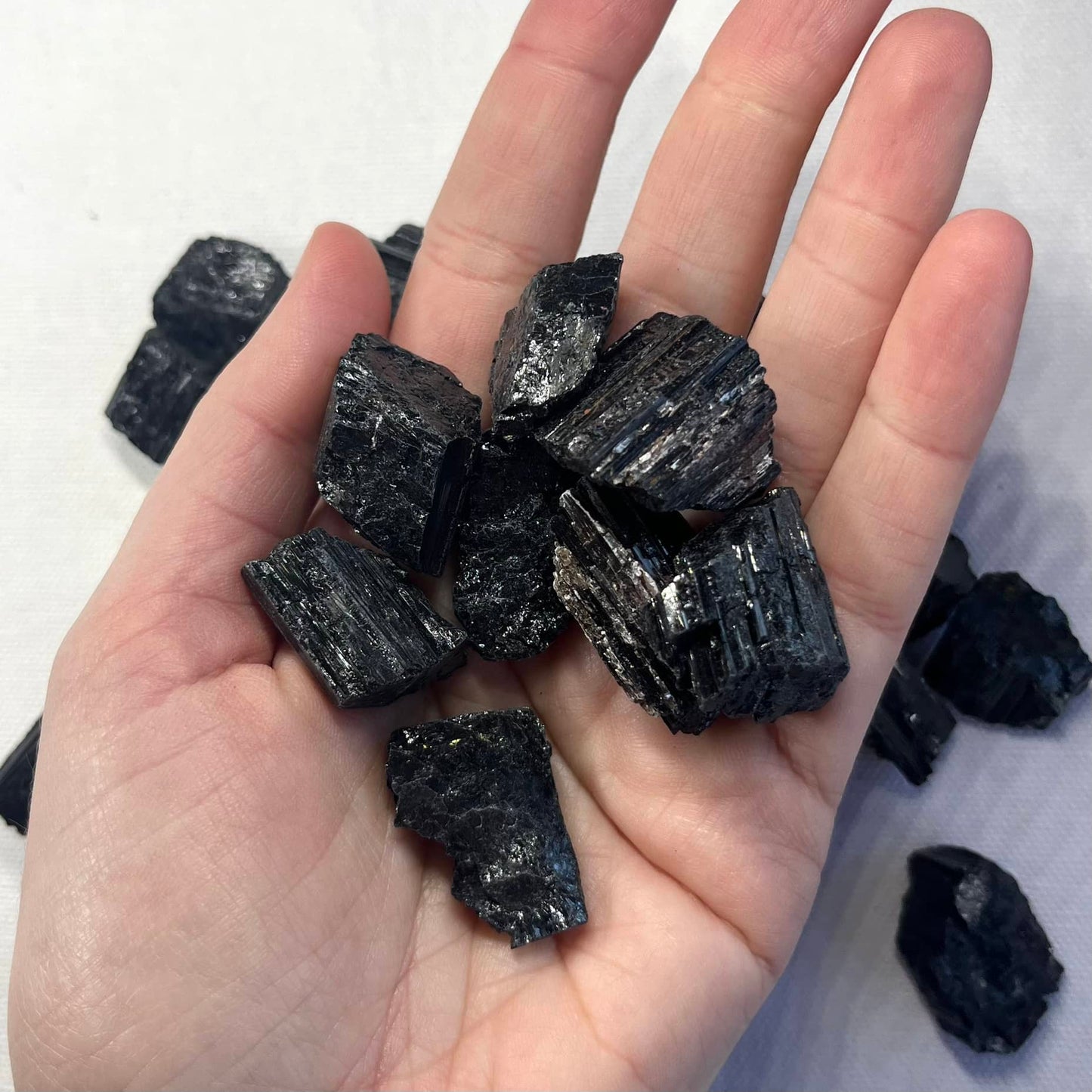 Black Tourmaline Raw Crystal - Small