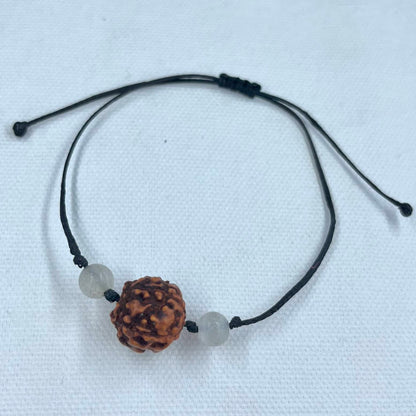 Rudraksha Cord Bracelet