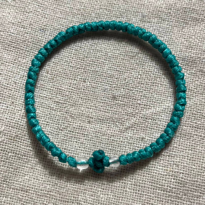 Komboskini Prayer Bracelet - Teal