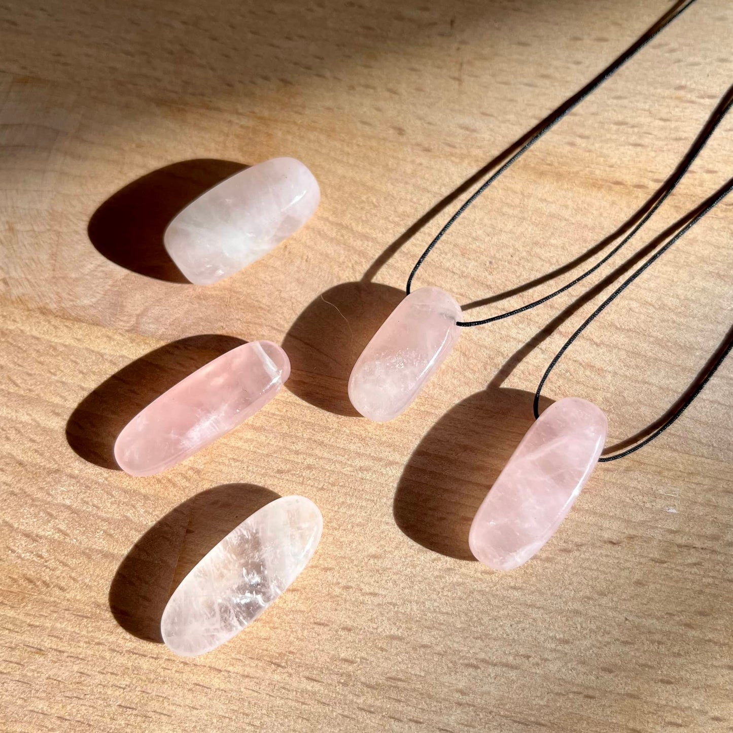 Treasure Pendant - Rose Quartz