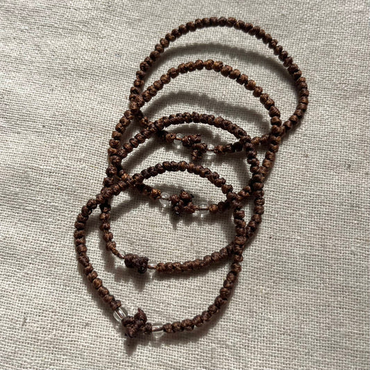 Komboskini Prayer Bracelet - Brown