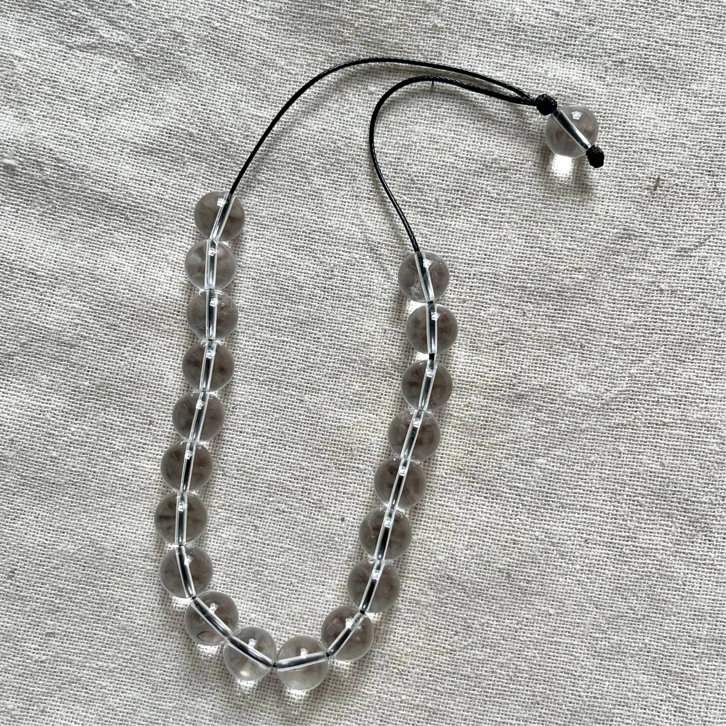 Komboloi Worry Beads - Clear Quartz