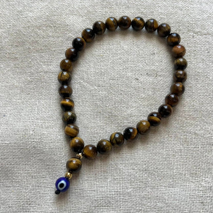 Relaxation Palm Worry Beads - Tiger Eye