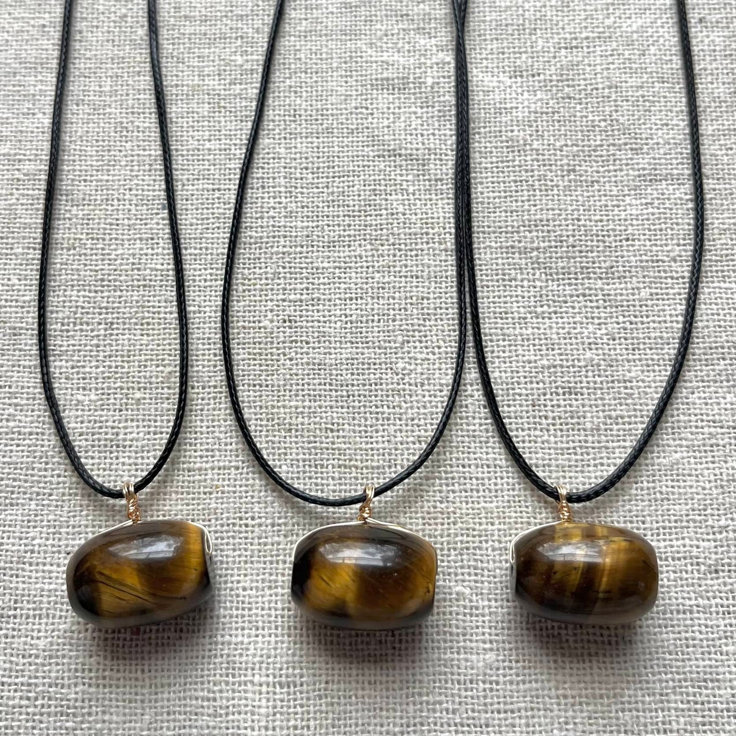 Prosperity Pendant - Tiger Eye