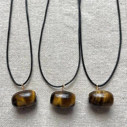 Prosperity Pendant - Tiger Eye