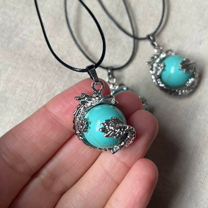 Dragon’s Eye Pendant - Turquoise