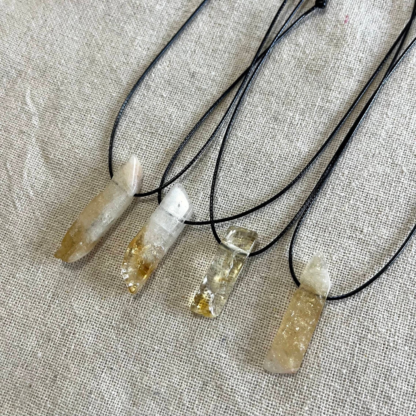 Meditation Pendant - Citrine