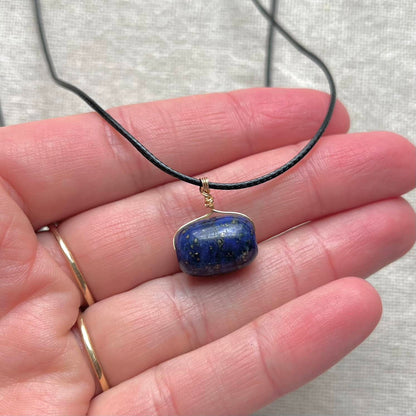 Prosperity Pendant - Lapis Lazuli