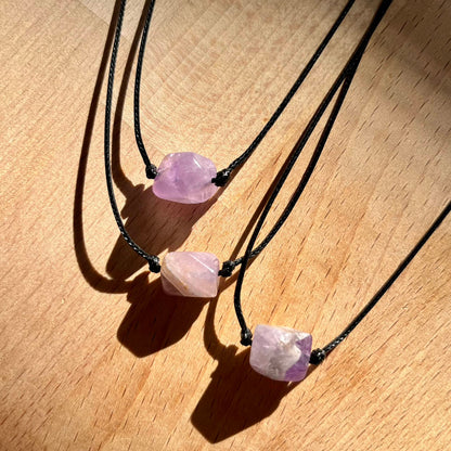 Fortune Pendant - Amethyst