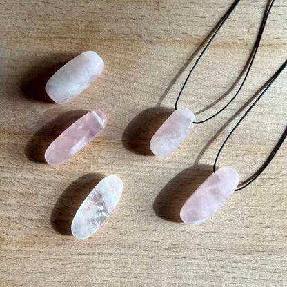 Treasure Pendant - Rose Quartz