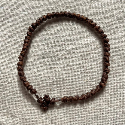 Komboskini Prayer Bracelet - Brown