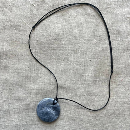 Circle Pendant - Sodalite