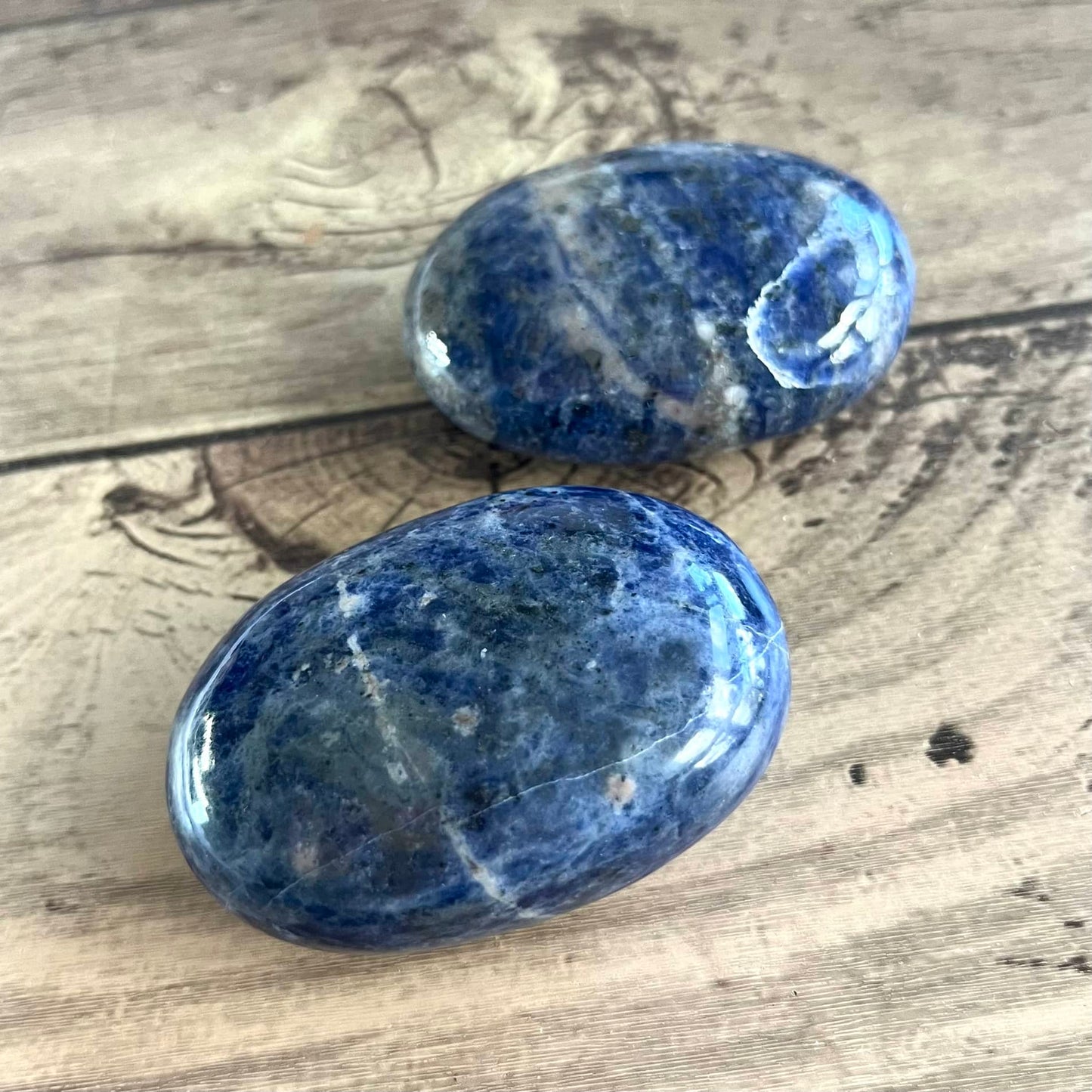 Sodalite Palm Stone Crystal