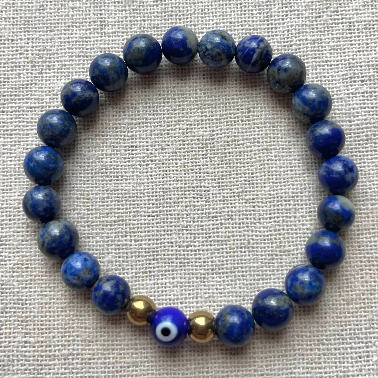 Guardian Evil Eye Bracelet - Lapis Lazuli