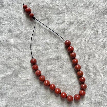 Komboloi Worry Beads - Red Jasper