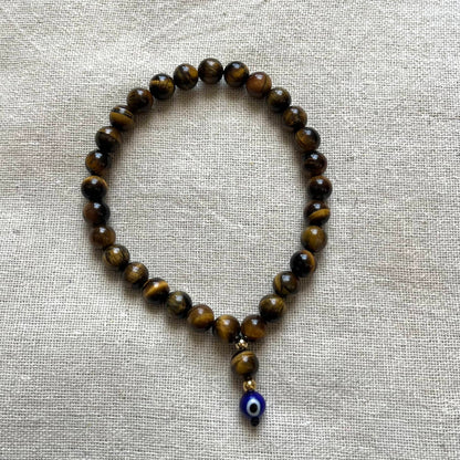 Relaxation Palm Worry Beads - Tiger Eye