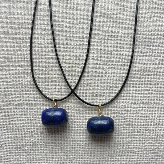 Prosperity Pendant - Lapis Lazuli