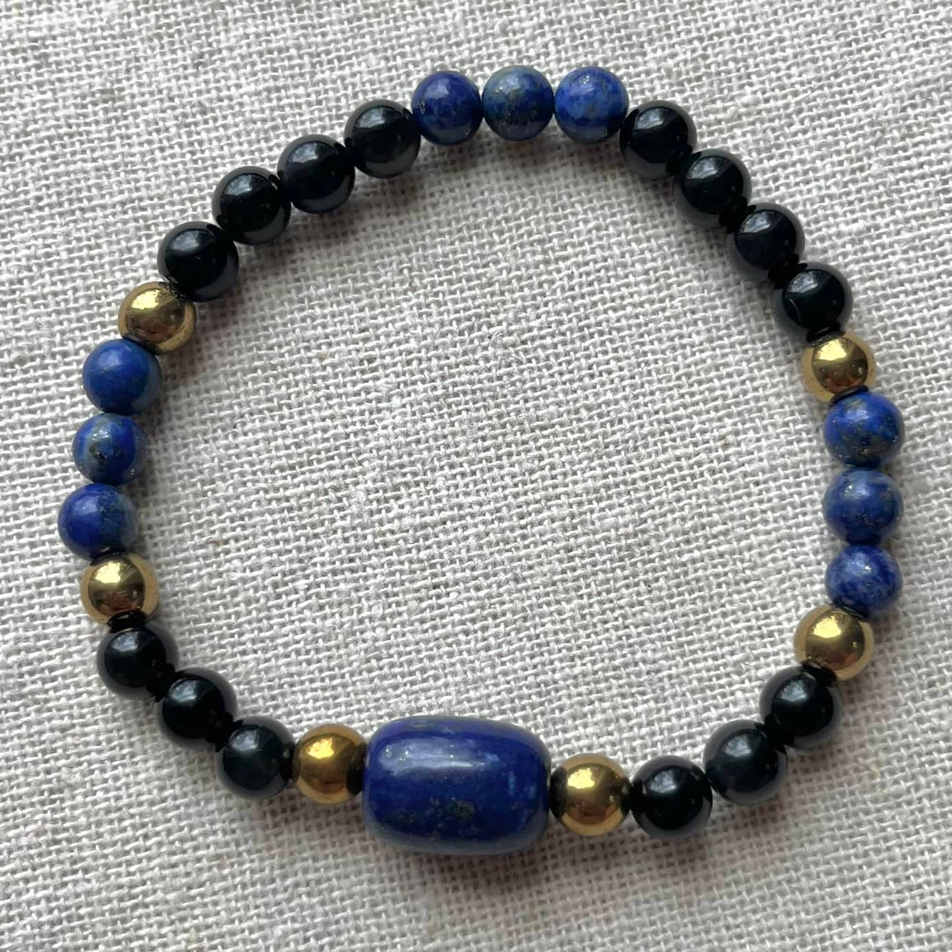 Royal Guardian Bracelet - Lapis Lazuli