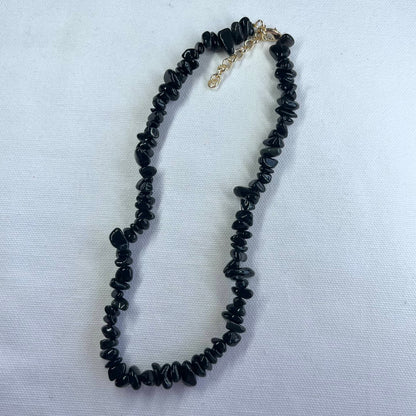 Kaleidoscope Necklace - Obsidian