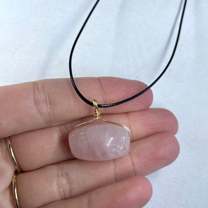 Self Love Amulet - Rose Quartz