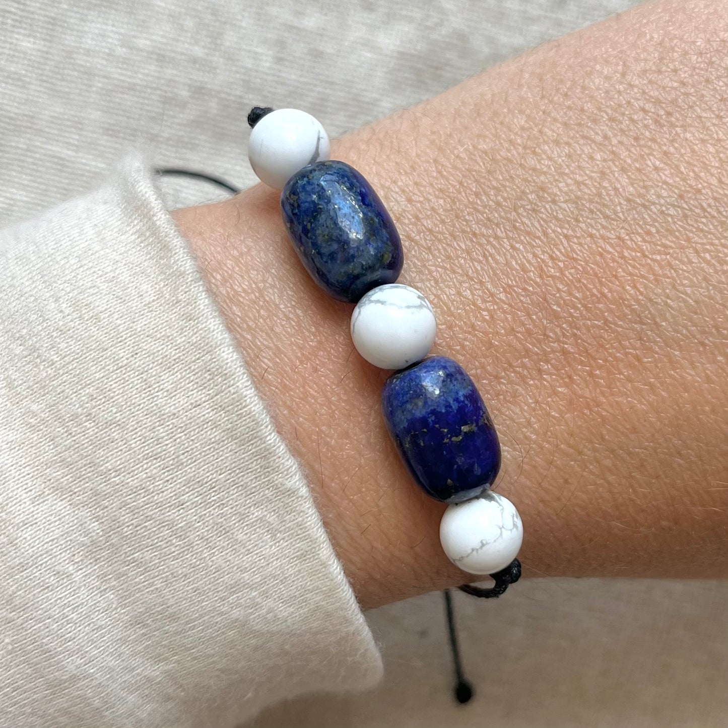 Mediterranean Calm Cord Bracelet