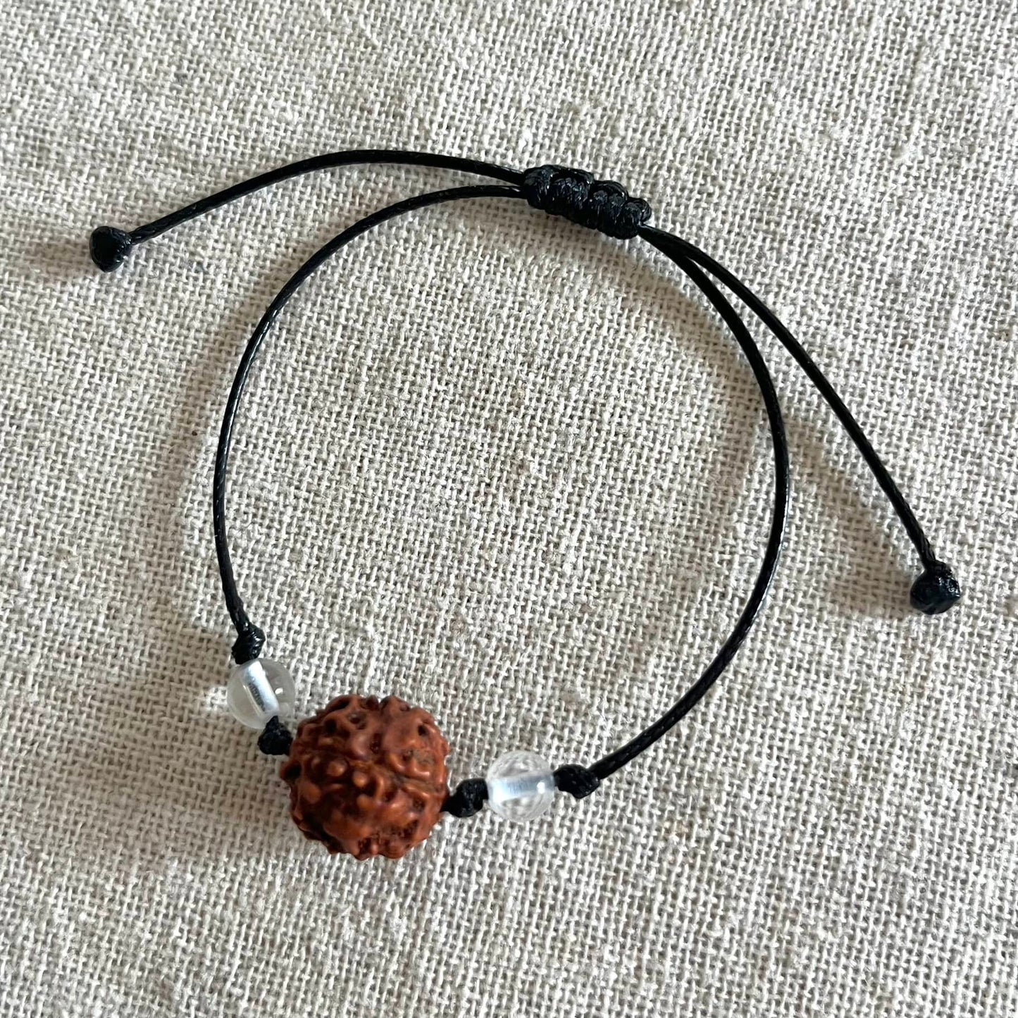 Rudraksha Cord Bracelet